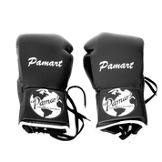 PAMART 20 Oz Boxing Glove Lace Up | Black