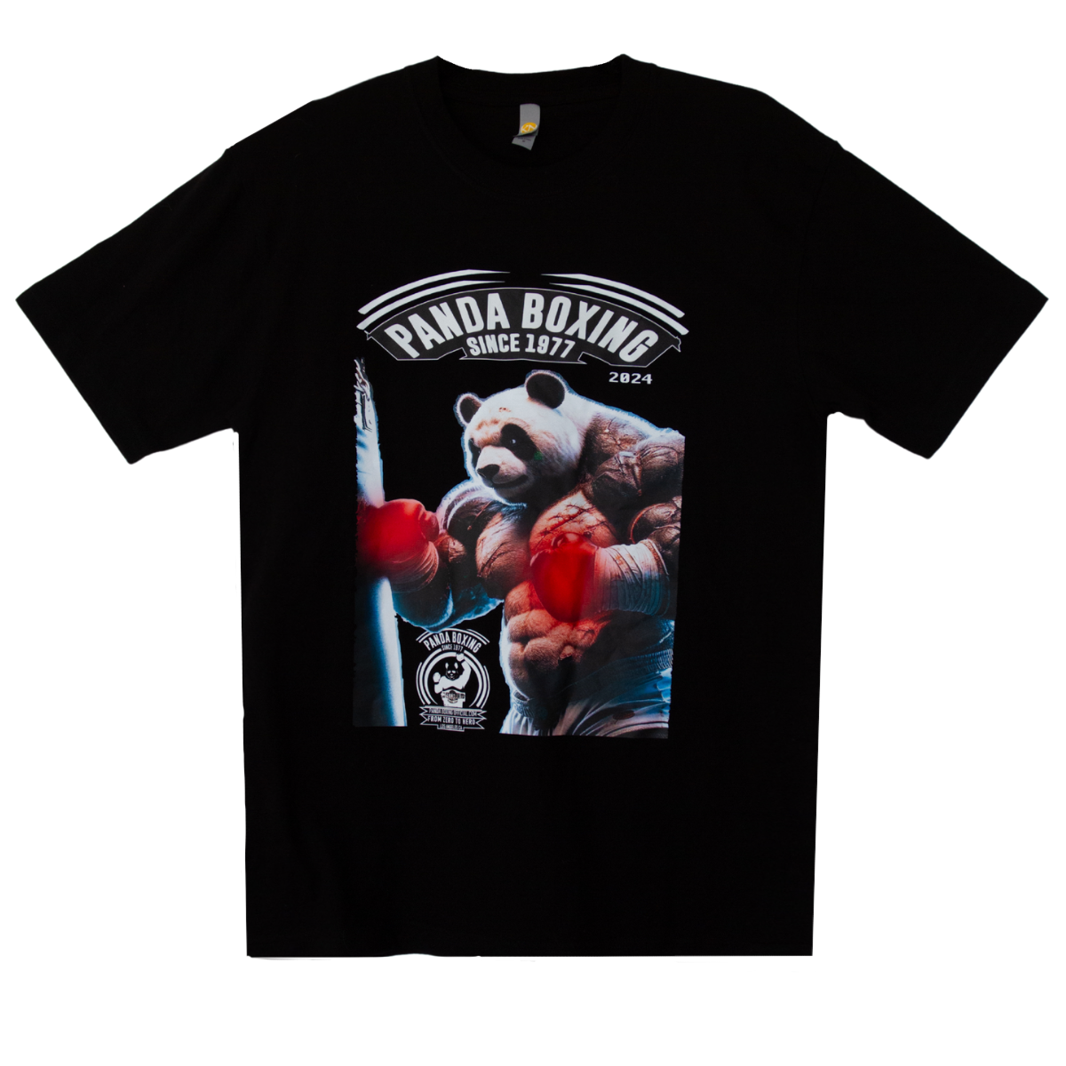 Panda Boxing Gym Tshirt