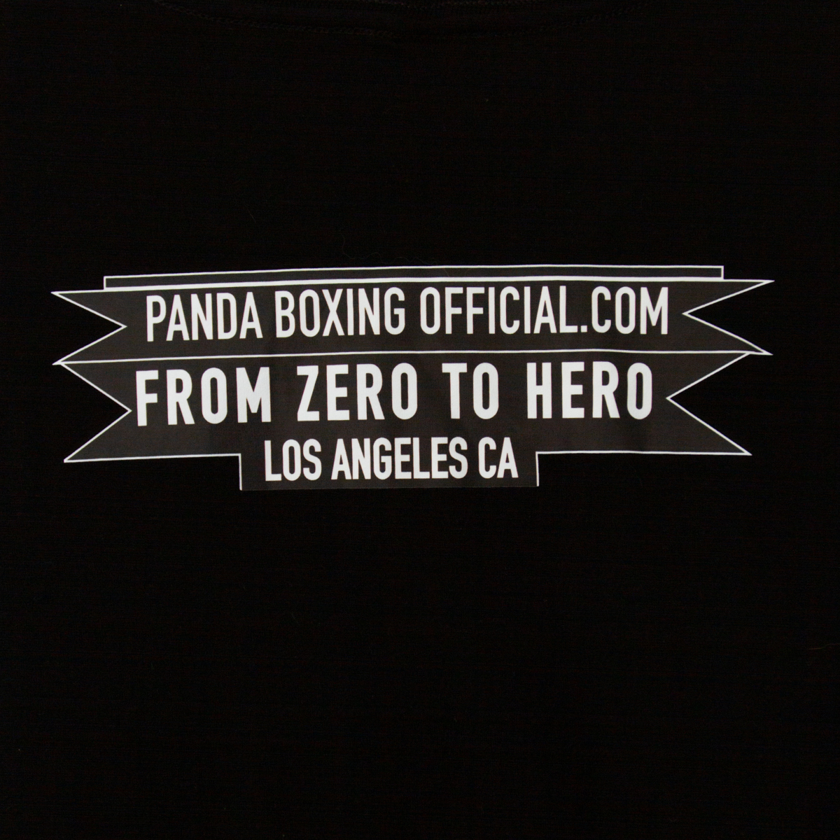 Panda Boxing Gym Tshirt