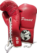PAMART 20 Oz Boxing Glove | Red (HEM) | Laces
