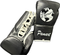 PAMART 8 Oz Boxing Glove | Black | Laces