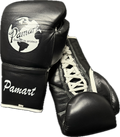 PAMART 10 Oz Boxing Glove | Black | Laces