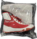 PAMART Boxing Shoes | Red and White | Hi-Top