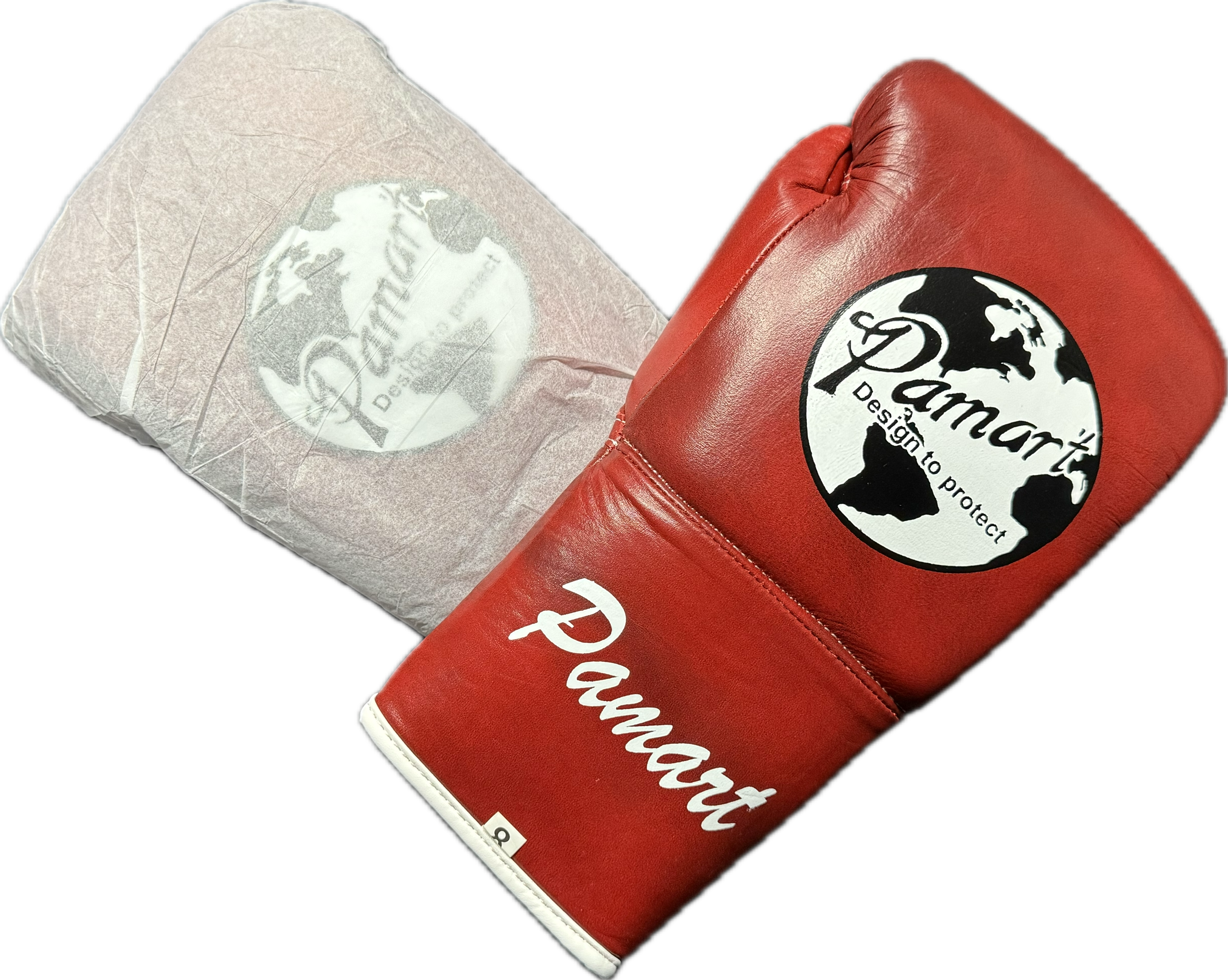 PAMART 8 Oz Boxing Glove | Red | Laces