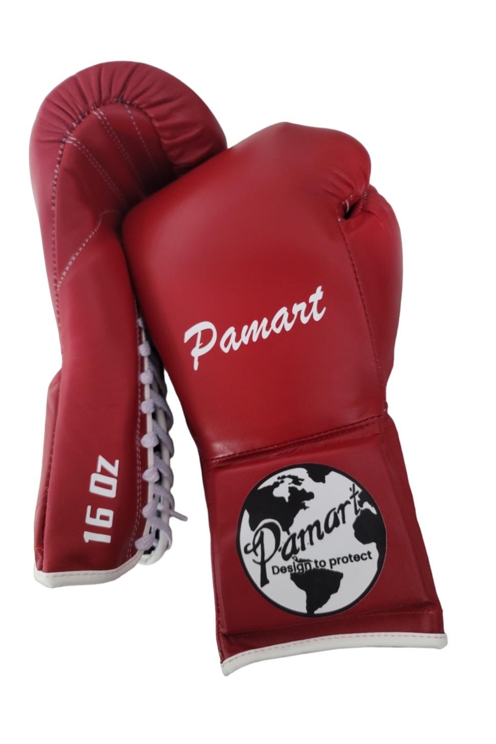 PAMART Boxing Glove Lace Up | Red